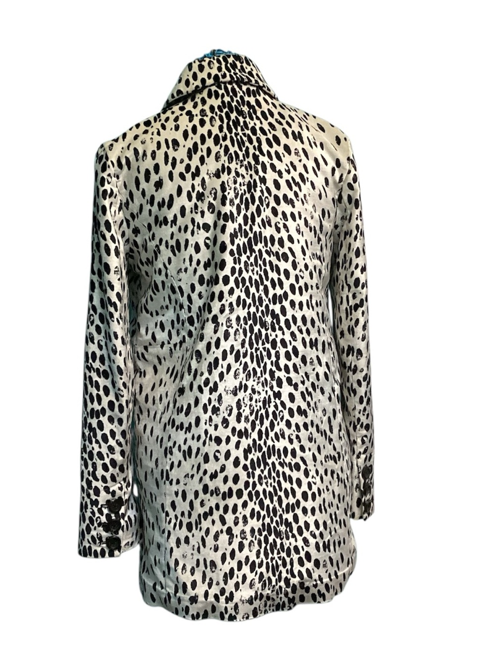 Dalmatian Print Double Breasted Jacket - Picture 4 of 8